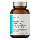OstroVit Magnesium Citrate + Postassium + B6 P-5-P, 90 kapsułek - miniaturka zdjęcia produktu
