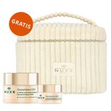 Zestaw Nuxe Nuxuriance Gold, Ultraodżywczy olejkowy krem do twarzy, 50 ml + rozświetlający balsam pod oczy, skóra sucha, 15 ml + kosmetyczka gratis - miniaturka zdjęcia produktu