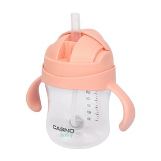 Casno Baby, kubek niekapek 2w1 Dizzy, jasnoróżowy, od 6 miesiąca, 240 ml USZKODZONE OPAKOWANIE Casno Baby, kubek niekapek 2w1 Dizzy, jasnoróżowy, od 6 miesiąca, 240 ml USZKODZONE OPAKOWANIE - zdjęcie produktu