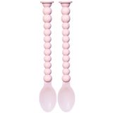 Luu Kids, zestaw łyżek do karmienia, Velvet Blush, od 6 miesiąca, 2 sztuki - miniaturka zdjęcia produktu