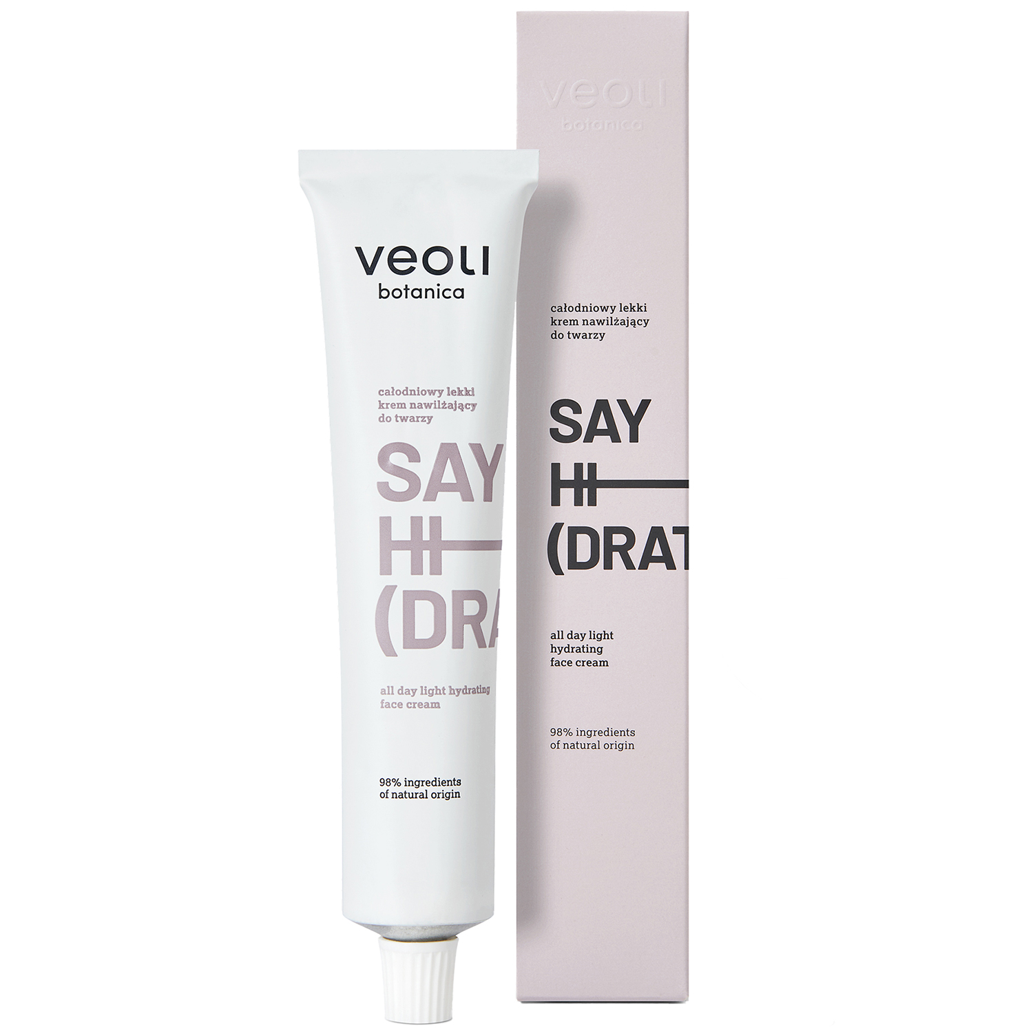 Nieznana Veoli Botanica Say Hi(dration), całodzienny lekki krem nawilżający do twarzy, 75 ml