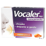 Vocaler Pro, czarna porzeczka, 30 pastylek do ssania KRÓTKA DATA - miniaturka zdjęcia produktu