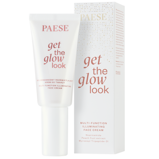 Paese Get The Glow Look, wielozadaniowy rozświetlający krem do twarzy, 30 ml  - zdjęcie produktu