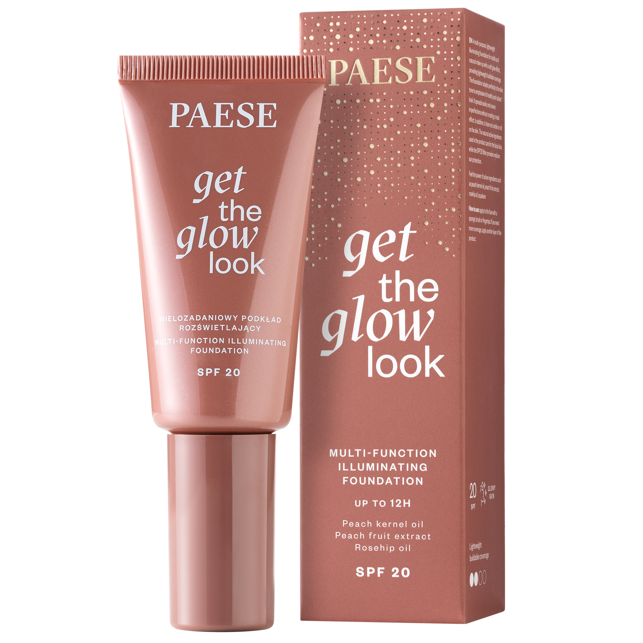 Paese Paese Get The Glow Look 1N Light Beige, wielozadaniowy podkład rozświetlający, 30 ml — Inhaltsstoffe und Bewertung