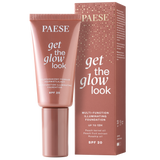 Paese Get The Glow Look, wielozadaniowy podkład rozświetlający, 3N warm beige, 30 ml - miniaturka zdjęcia produktu