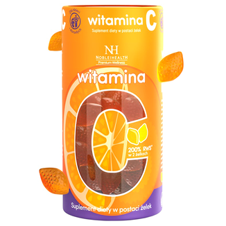 Noble Health Witamina C, żelki, 300 g - zdjęcie produktu