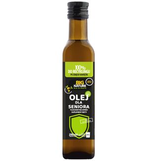 Big Nature Olej Dla Seniora, tłoczony na zimno, 250 ml KRÓTKA DATA Big Nature Olej Dla Seniora, tłoczony na zimno, 250 ml KRÓTKA DATA - zdjęcie produktu