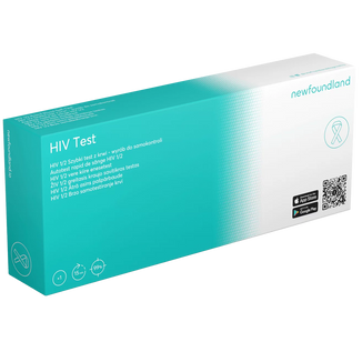 HIV Test domowy 3w1, szybki domowy test z krwi do wykrywania infekcji HIV, 1 sztuka KRÓTKA DATA - zdjęcie produktu