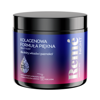 Reme Night Kolagenowa Formuła Piękna, smak owoców leśnych, 150 g KRÓTKA DATA Reme Night Kolagenowa Formuła Piękna, smak owoców leśnych, 150 g KRÓTKA DATA - zdjęcie produktu