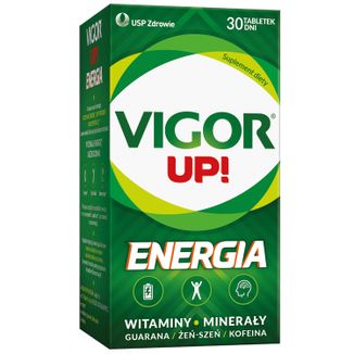 Vigor Up! Energia, 30 tabletek - zdjęcie produktu