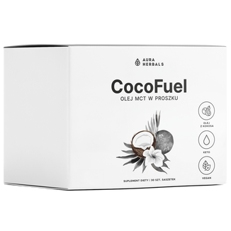 CocoFuel Olej MCT, 10 g x 30 saszetek USZKODZONE OPAKOWANIE - zdjęcie produktu