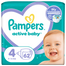Pampers Active Baby 4 (9-14 kg), pieluchy, 62 sztuki - miniaturka  zdjęcia produktu