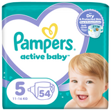 Pampers Active Baby 5 (11-16 kg), pieluchy, 54 sztuki - miniaturka zdjęcia produktu