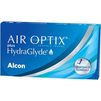 Air Optix Plus HydraGlyde 8,6, soczewki kontaktowe, 30-dniowe, -2,50, 6 sztuk - zdjęcie produktu