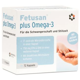 Fetusan plus Omega-3, 72 kapsułki - zdjęcie produktu