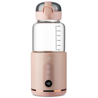 MyBabyBottle, przenośny podgrzewacz do butelek, wody i mleka dla dzieci, różowy - zdjęcie produktu