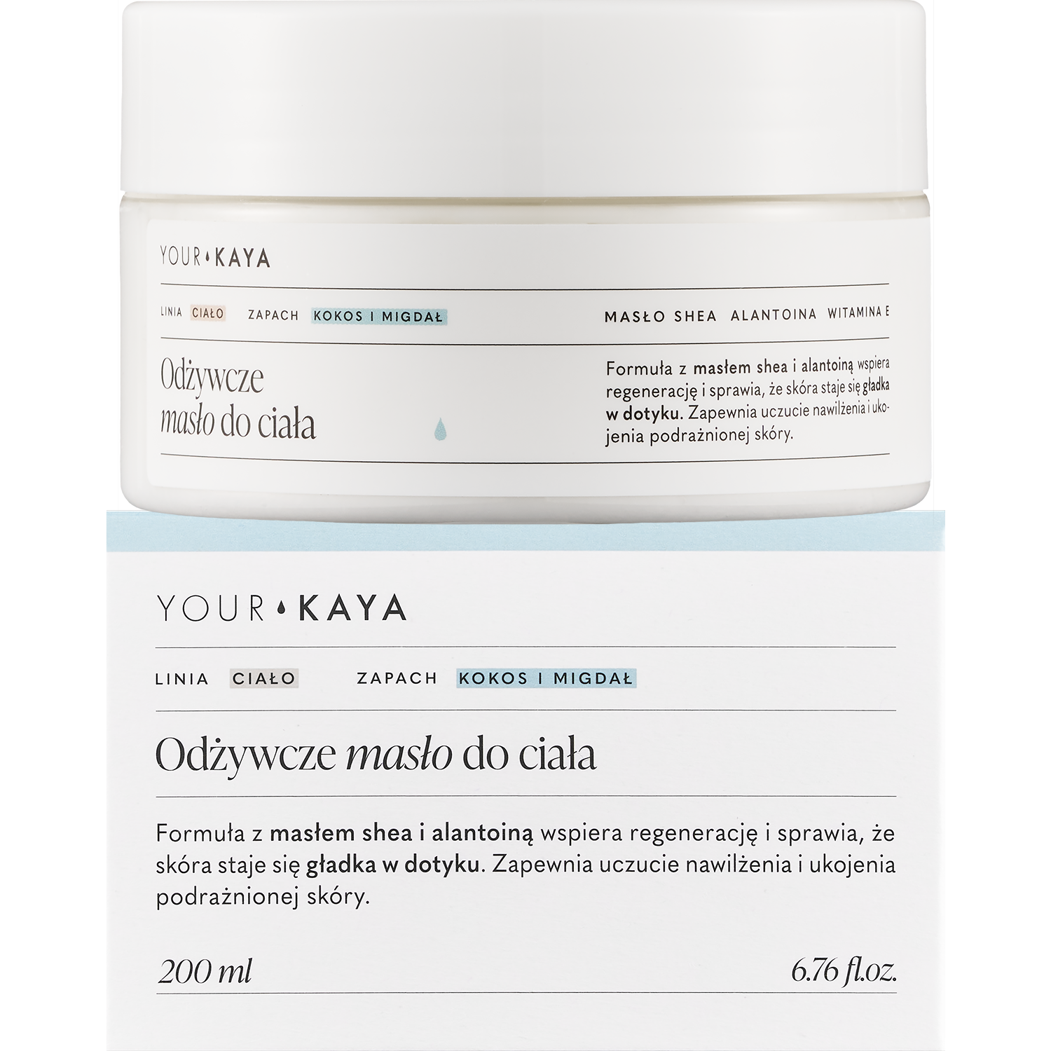 Your Kaya Your KAYA, pflegend Körperbutter, kokos und Mandel, 200 ml — Inhaltsstoffe und Bewertung