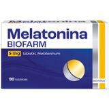 Melatonina Biofarm, 5 mg, 90 tabletek - miniaturka zdjęcia produktu