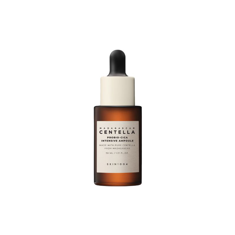 Nieznana Skin1004 Madagascar Centella Probio-Cica, wzmacniające serum do twarzy dla skóry suchej, wrażliwej i podrażnionej, 30 ml