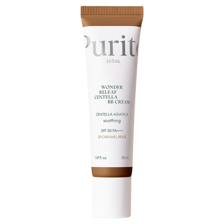 Purito Wonder Releaf Centella, regenerujący krem BB z wąkrotą azjatycką, 29 Caramel Beige, SPF 30, 30 ml - zdjęcie produktu