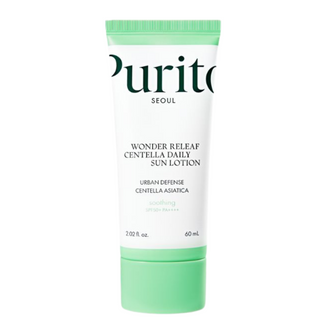 Purito Wonder Releaf Centella, ultralekki krem przeciwsłoneczny z ekstraktem z wąkroty azjatyckiej, SPF 50+, 60 ml - zdjęcie produktu