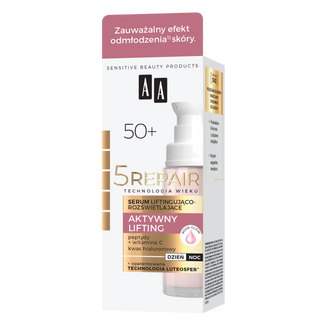 AA Technologia Wieku 5Repair 50+, serum liftingująco-rozświetlające, 30 ml - zdjęcie produktu