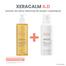 Zestaw Avene XeraCalm A.D, krem uzupełniający lipidy do twarzy i ciała, skóra bardzo sucha, atopowa i swędząca, 400 ml + oczyszczający olejek uzupełniający lipidy, 400 ml - miniaturka 2 zdjęcia produktu