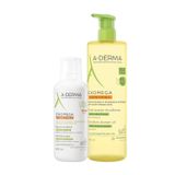 Zestaw A-Derma Exomega Control, balsam emolient, skóra sucha i skłonna do atopii, od 1 dnia życia, 400 ml + olejek emolient pod prysznic, skóra sucha, skłonna do atopii, 750 ml - miniaturka zdjęcia produktu