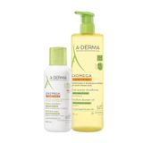 Zestaw A-Derma Exomega Control, olejek emolient pod prysznic, skóra sucha, skłonna do atopii, od urodzenia, 750 ml + krem emolient, skóra sucha i skłonna do atopii, 400 ml - miniaturka zdjęcia produktu