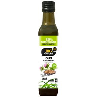 Big Nature Olej z ostropestu, tłoczony na zimno, 250 ml USZKODZONE OPAKOWANIE - zdjęcie produktu