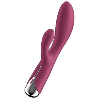 Satisfyer Spinning Rabbit 1, wibrator króliczek, czerwony, 1 sztuka - zdjęcie produktu