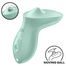 Satisfyer Exciterrr, rotacyjny wibrator łechtaczkowy, miętowy, 1 sztuka - miniaturka 2 zdjęcia produktu