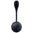 Satisfyer Ribbed Petal, wibrujące jajko, czarne, 1 sztuka - miniaturka 2 zdjęcia produktu