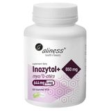 Aliness Inozytol 650 mg, 100 kapsułek vege - miniaturka zdjęcia produktu