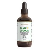 Płyn Lugola 5%, roztwór wodny jodu z jodkiem potasu, 100 ml - miniaturka zdjęcia produktu