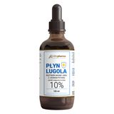 Płyn Lugola 10%, roztwór wodny jodu z jodkiem potasu, 100 ml - miniaturka zdjęcia produktu