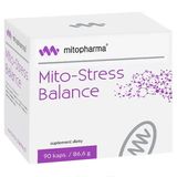 Mito-Pharma Mito-Stress Balance, magnez, witamina C i tauryna, 90 kapsułek - miniaturka zdjęcia produktu