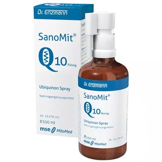 Dr Enzmann SanoMit, koenzym Q10, krople, 100 ml - zdjęcie produktu