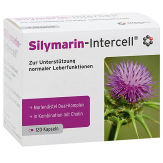 Silymarin-Intercell, 120 kapsułek USZKODZONE OPAKOWANIE - zdjęcie produktu
