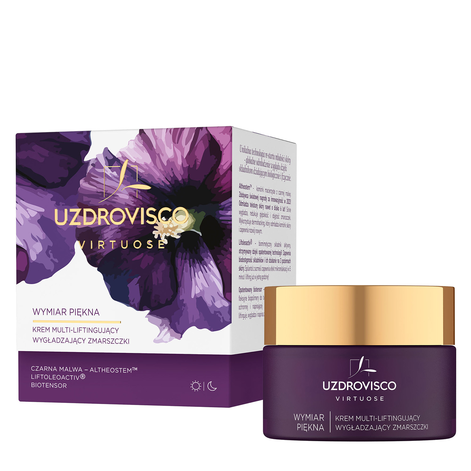 Uzdrovisco Uzdrovisco Virtuose Wymiar Piękna, krem multi-liftingujący, 50 ml