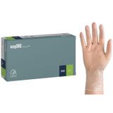 EasyCare Vinyl PF, rękawice winylowe, niejałowe, bezpudrowe, transparentne, rozmiar L, 100 sztuk - miniaturka zdjęcia produktu