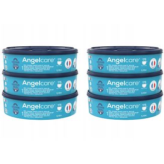 Angelcare, wkład do pojemnika na pieluchy, 6 sztuk - zdjęcie produktu