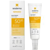 Sesderma Repaskin Silk Touch, krem przeciwsłoneczny do twarzy, SPF 50, 50 ml - miniaturka zdjęcia produktu