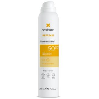 Sesderma Repaskin Transparent Spray, spray przeciwsłoneczny, SPF 50, 200 ml - zdjęcie produktu