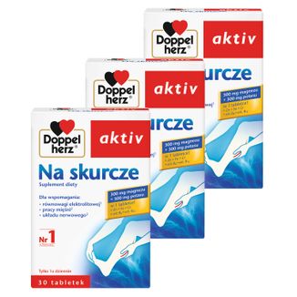 Zestaw Doppelherz aktiv Na Skurcze, 3 x 30 tabletek - zdjęcie produktu