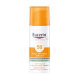 Eucerin Sun Protection Oil Control, żel-krem ochronny barwiący, light, SPF 50+, 50 ml - miniaturka zdjęcia produktu
