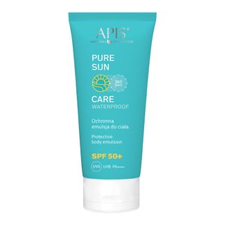 Apis Natural Cosmetics Pure Sun Care, ochronna emulsja do ciała, SPF 50, 200 ml - zdjęcie produktu