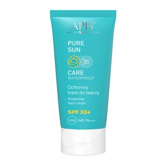 Apis Natural Cosmetics Pure Sun Care, ochronny krem do twarzy, SPF 30, 50 ml - zdjęcie produktu