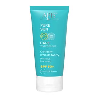 Apis Natural Cosmetics Pure Sun Care, ochronny krem do twarzy, SPF 50, 50 ml - zdjęcie produktu