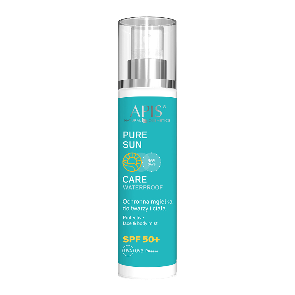 Nieznana Apis Natural Cosmetics Pure Sun Care, schützend Spray für Gesicht und Körper, SPF 50, 150 ml — Inhaltsstoffe und Bewertung